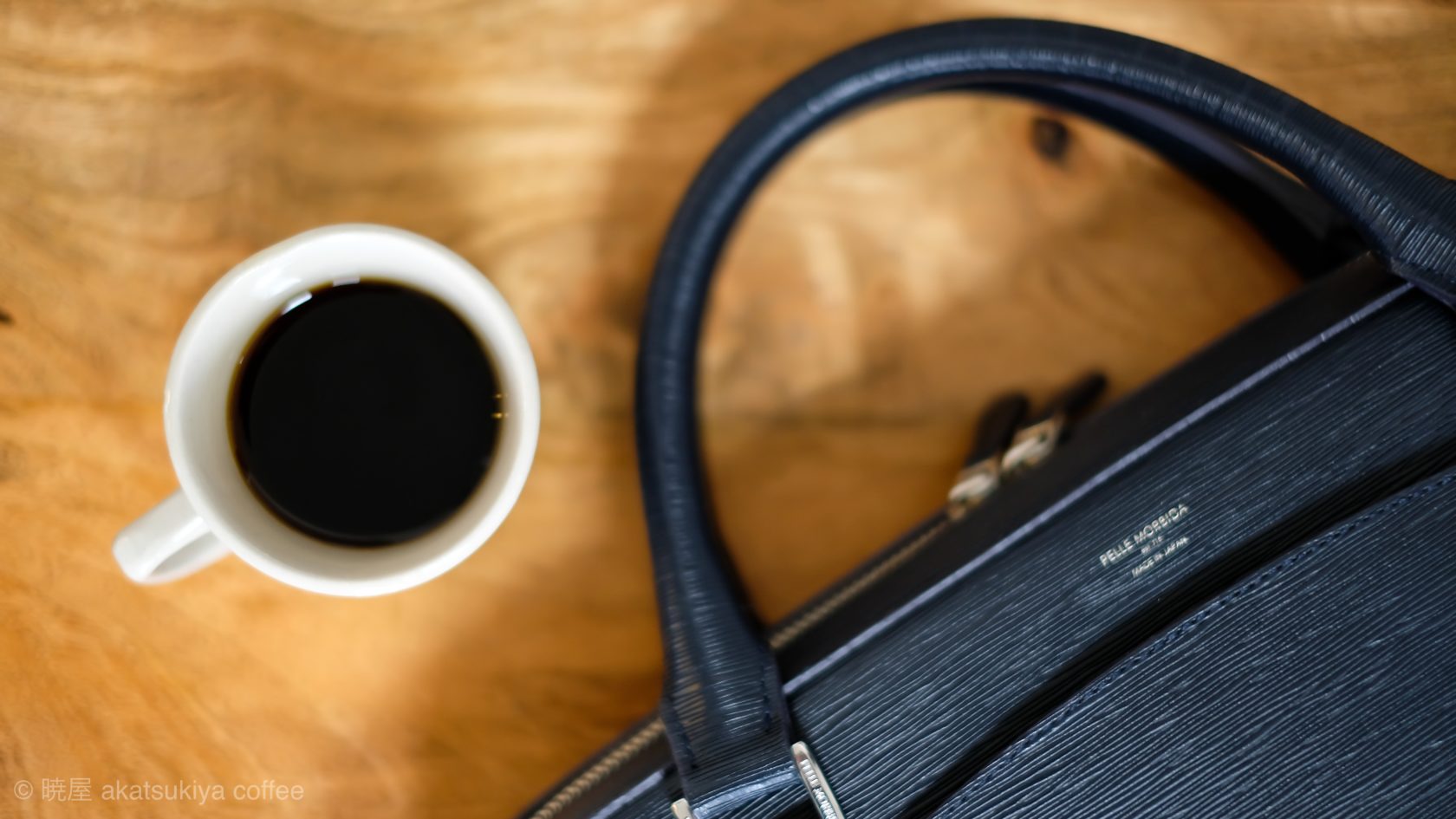 Pelle Morbida Capitano business bag for Coffee Lover - Akatsukiya 